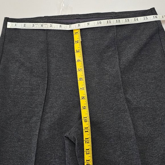 Chico's So Slimming Juliet Solid Gray Straight Pointe Leg Pants Size 1.5R - Picture 5 of 10
